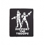 Нашивка PVC/ПВХ с велкро Штурмовики. Support the Troops